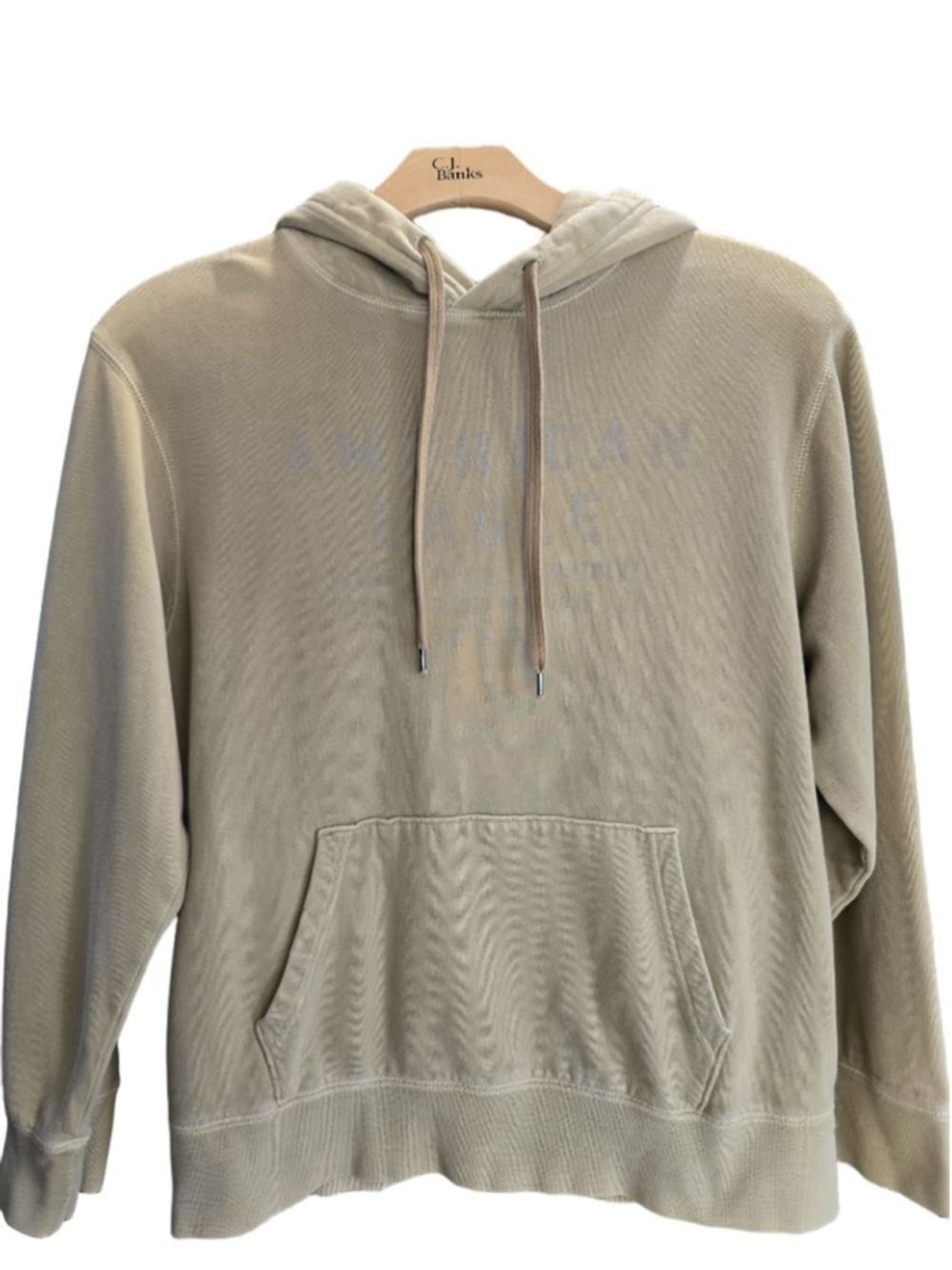 Women's/ Men's American Eagle Beige Hoodie Size L